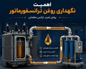 اهمیت نگهداری روغن ترانسفور ماتور